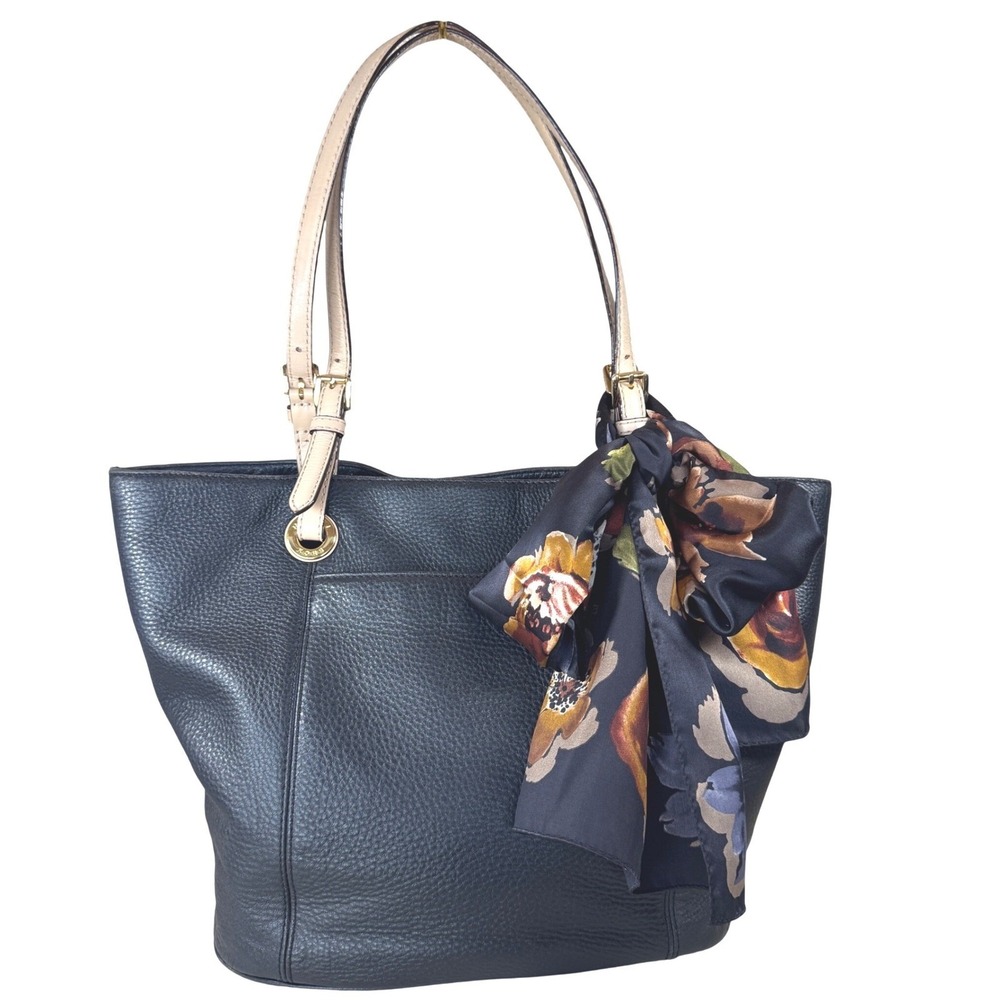 Michael Kors‎ Tote + ECHO Floral Scarf Bundle